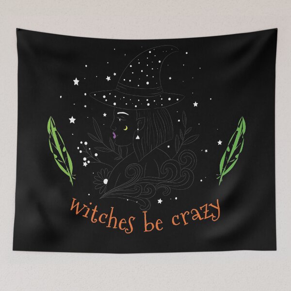 Item preview, witches be crazy T-shirt designed and sold by Akram-Ha.