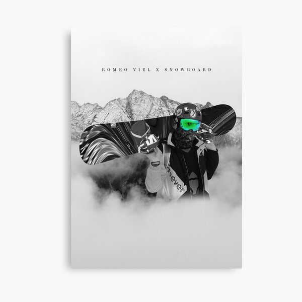 SNOWBOARDER ESTHÉTIQUE Impression sur toile