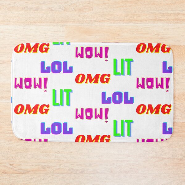 Item preview, Wow Lit Omg Lol designed and sold by the-boo-designs.