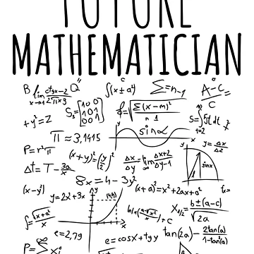 Artwork thumbnail, Future Mathematician - equations by RIVEofficial