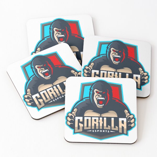 Item preview, Angry gorilla gaming illustration designed and sold by dhridjie.