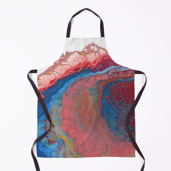 Item preview, "Mountain Pass" Acrylic Pour Painting designed and sold by peonypours.