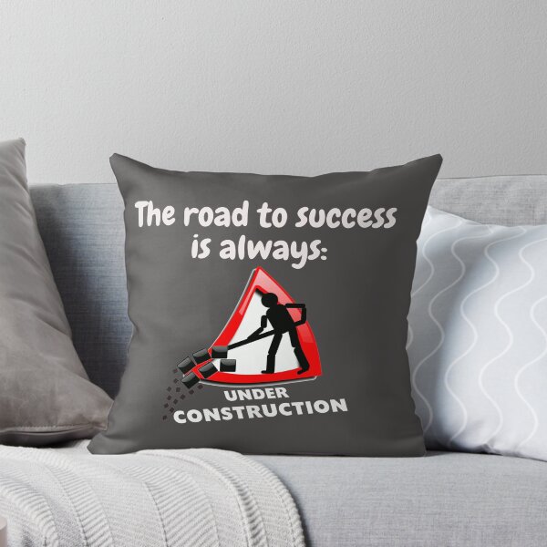 Item preview, The road to success is always under construction designed and sold by Diamaber.