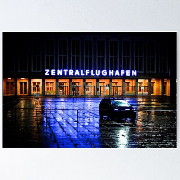 Zentralflughafen Poster