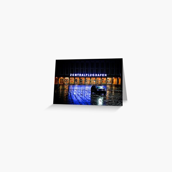 Zentralflughafen Greeting Card