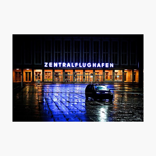 Zentralflughafen Photographic Print