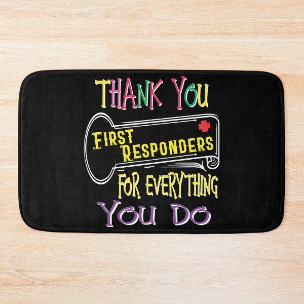 Item preview, Thank You First Responders designed and sold by dhajr.
