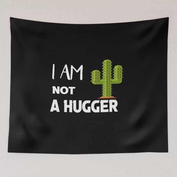 Item preview, i am not a hugger  designed and sold by silverass.