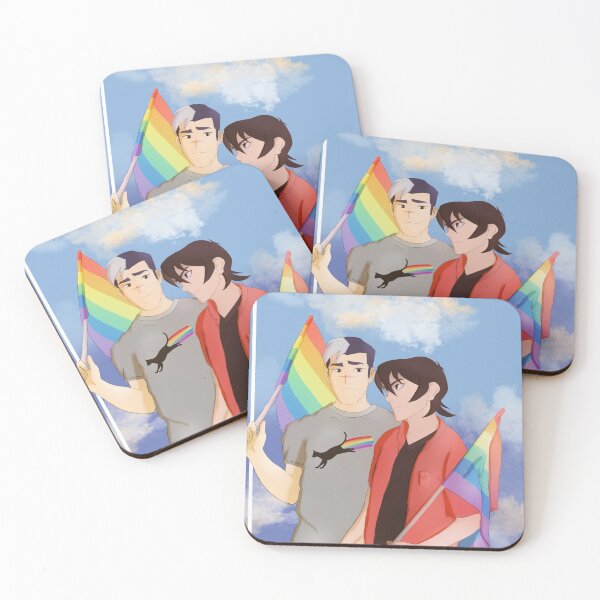 Item preview, Happy Pride Month From Shiro and Keith! designed and sold by BarMek.