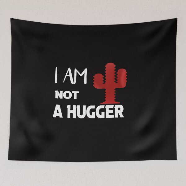 Item preview, i am not a hugger  designed and sold by silverass.