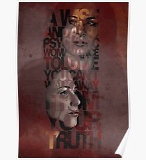 You Can't Walk Away From Your Truth Poster