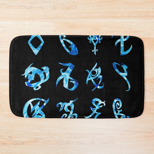 Item preview, Hydro Flask stickers pack set - Shadowhunters rune (blue sea paint) | Parabatai | Angelic power rune | Alec, Magnus designed and sold by Vane22april.