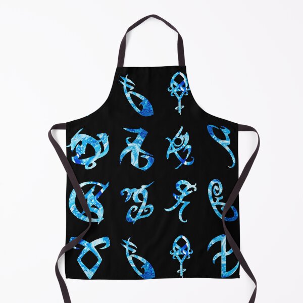 Item preview, Hydro Flask stickers pack set - Shadowhunters rune (blue sea paint) | Parabatai | Angelic power rune | Alec, Magnus designed and sold by Vane22april.