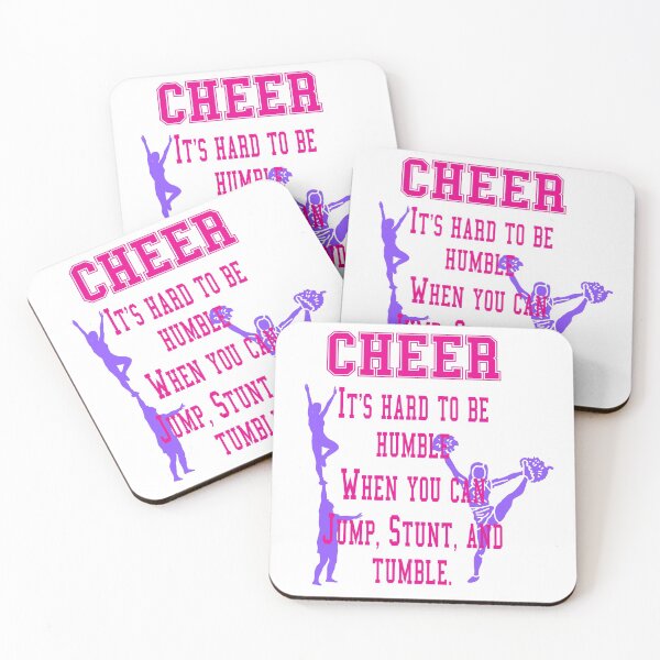 Item preview, Cheer It's Hard To Be Humble Cheerleader designed and sold by Mary Riley.
