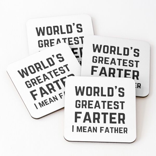 Item preview, World's greater farter i mean father designed and sold by Medmac's Designs.