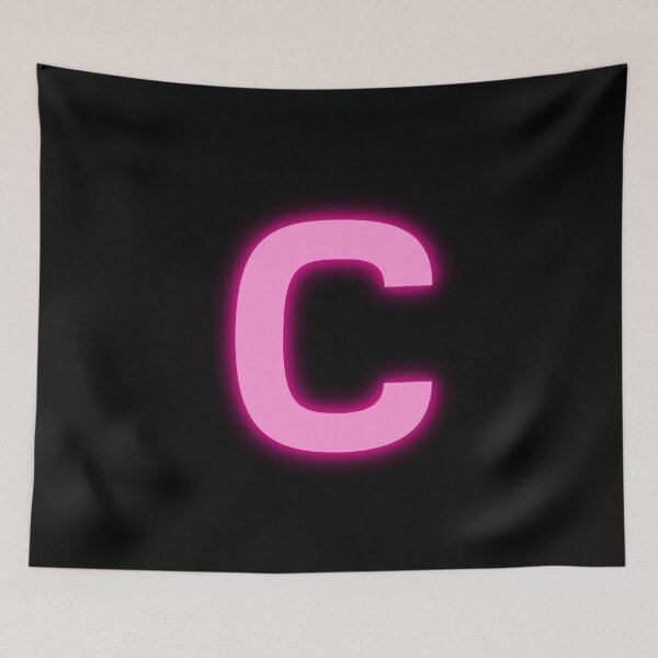 Item preview, Letter C Pink Neon Lights designed and sold by m95sim.