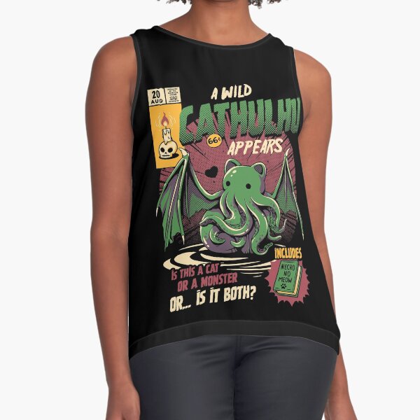 Cathulhu Sleeveless Top