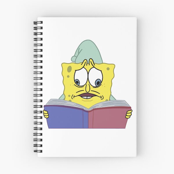 Item preview, Spongebob reading designed and sold by FlawlessCheese.