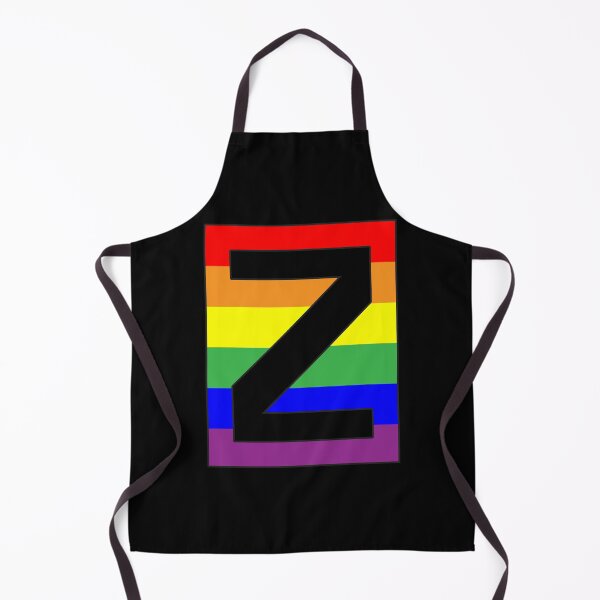 Item preview, Letter "Z" LGBT Gay Pride Rainbow Flag font designed and sold by 65 MCMLXV.