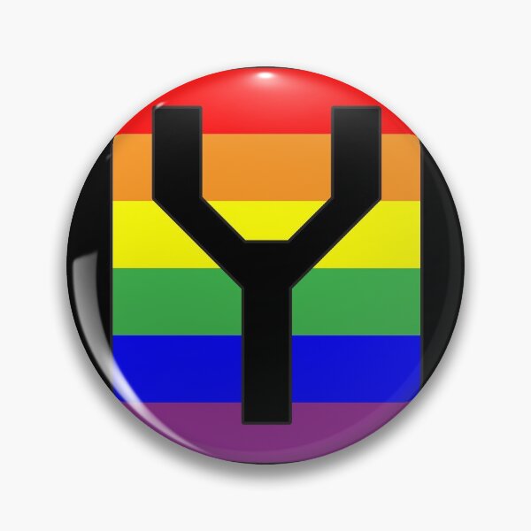 Item preview, Letter "Y" LGBT Gay Pride Rainbow Flag font designed and sold by 65 MCMLXV.