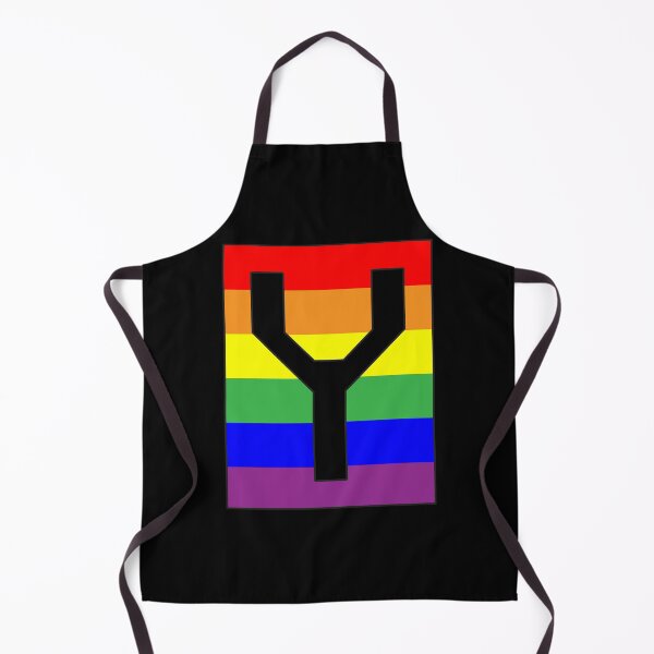 Item preview, Letter "Y" LGBT Gay Pride Rainbow Flag font designed and sold by 65 MCMLXV.