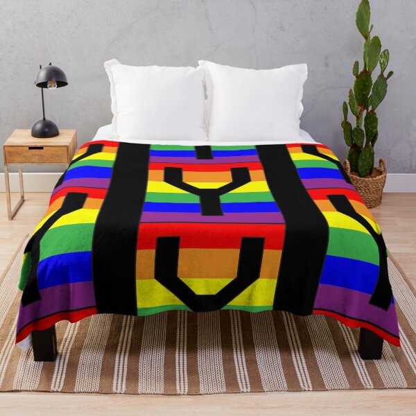 Item preview, Letter "Y" LGBT Gay Pride Rainbow Flag font designed and sold by 65 MCMLXV.