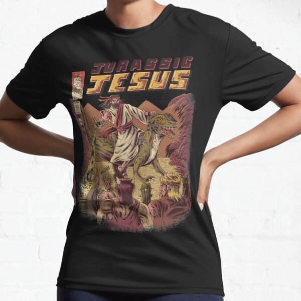JURASSIC JESUS Active T-Shirt