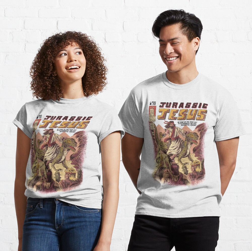 jurassic jesus t shirt