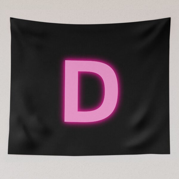 Item preview, Letter D Pink Neon Lights designed and sold by m95sim.