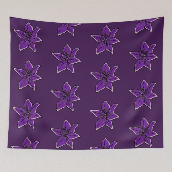 Item preview, Purple passion tiger lily designed and sold by Littlecodyart.