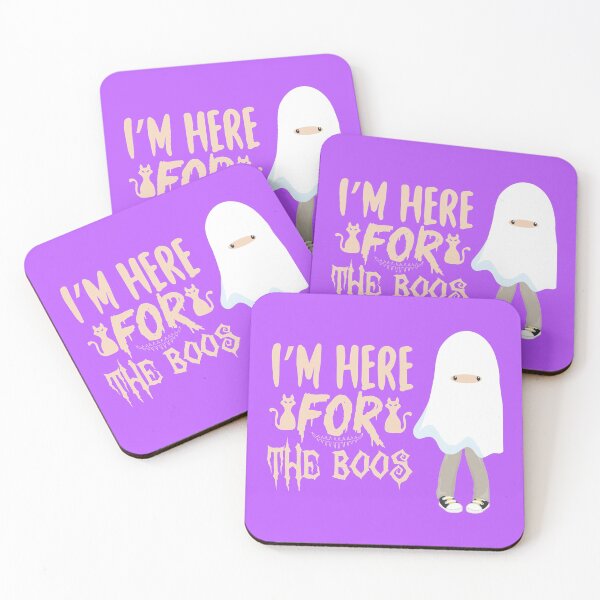 Item preview, I'm here for the Boos! designed and sold by WordsmithNerd.