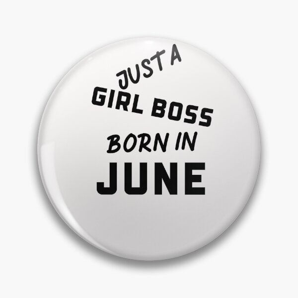 Item preview,  Classic Lovely June Birthday Girl Boss Designs designed and sold by MerciMe.