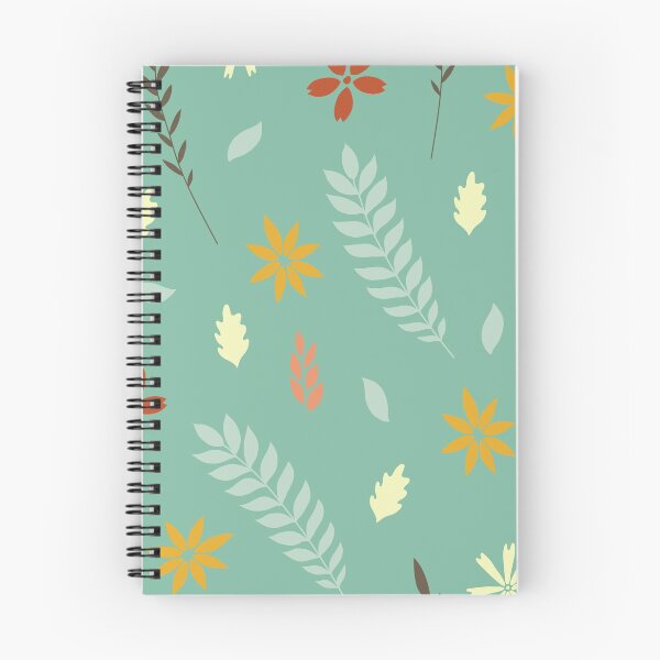 Item preview, Copy of  green  floral pattern  designed and sold by yellowpinko.