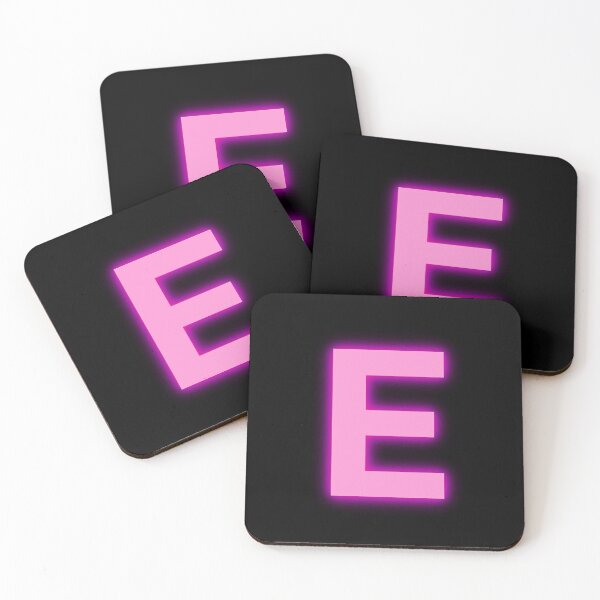 Item preview, Letter E Pink Neon Lights designed and sold by m95sim.
