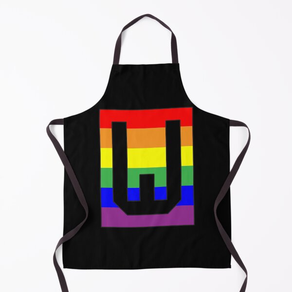 Item preview, Letter "W" LGBT Gay Pride Rainbow Flag font designed and sold by 65 MCMLXV.