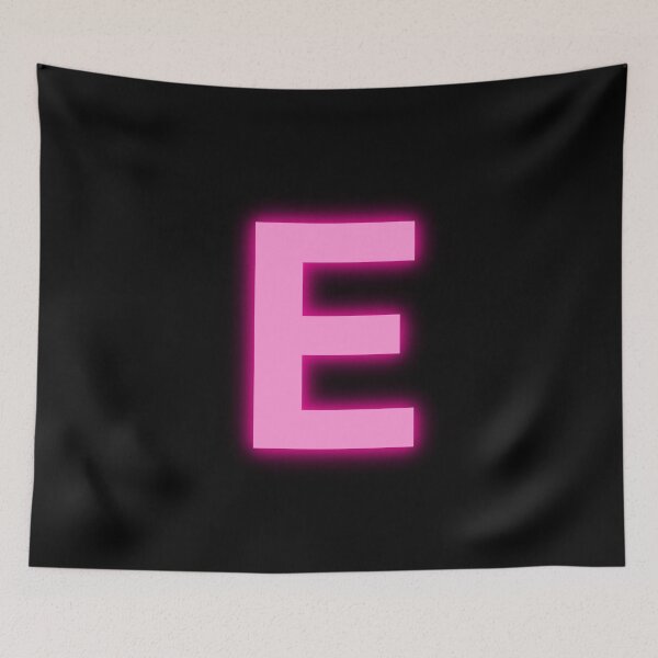 Item preview, Letter E Pink Neon Lights designed and sold by m95sim.