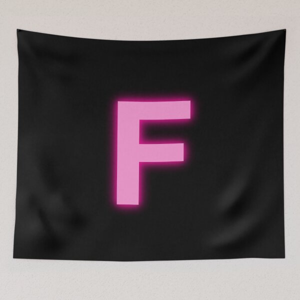 Item preview, Letter F Pink Neon Lights designed and sold by m95sim.