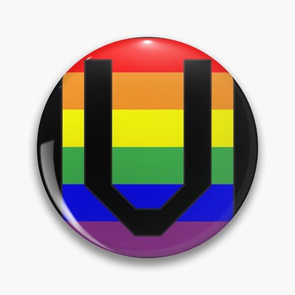 Item preview, Letter "V" LGBT Gay Pride Rainbow Flag font designed and sold by 65 MCMLXV.