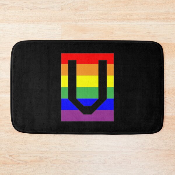 Item preview, Letter "V" LGBT Gay Pride Rainbow Flag font designed and sold by 65 MCMLXV.