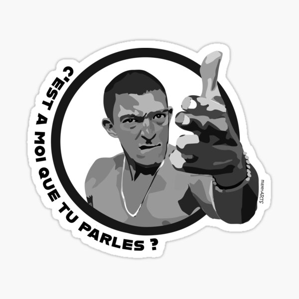 vinz (c'est a moi que tu parles ? ) Sticker