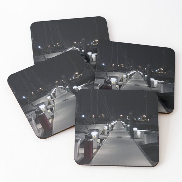 Item preview, Long Beach Marina at Night designed and sold by smnessen.