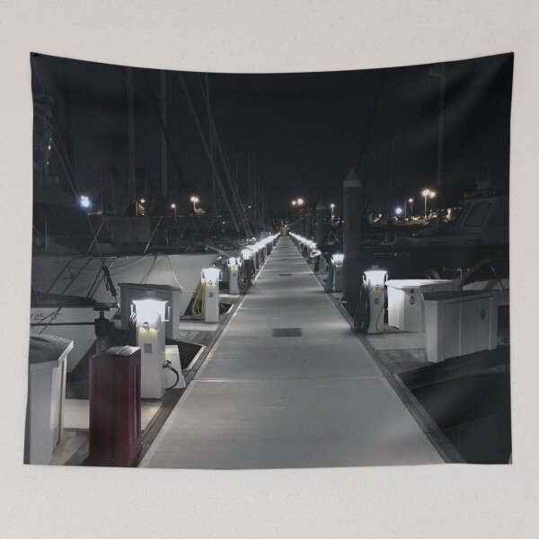 Item preview, Long Beach Marina at Night designed and sold by smnessen.