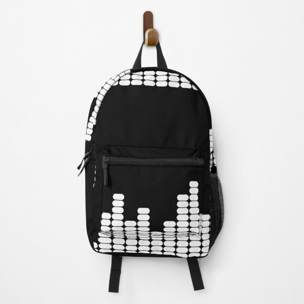 Item preview, Abstract music player graphic. Audio spectrum bars in white. designed and sold by holdmypixels.