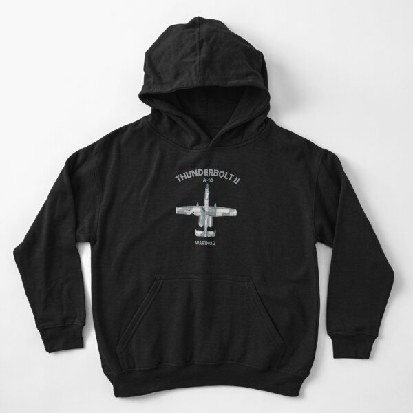 Disover The A-10 Thunderbolt Kid Pullover Hoodie