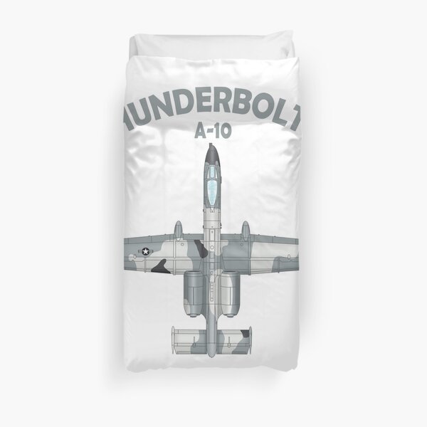 The A-10 Thunderbolt Duvet Cover