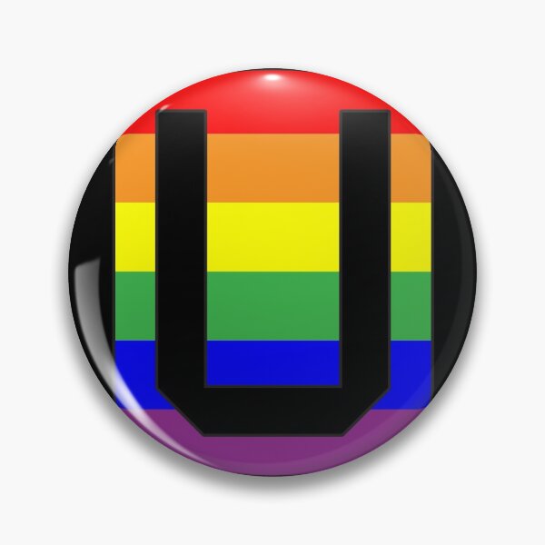 Item preview, Letter "U" LGBT Gay Pride Rainbow Flag font designed and sold by 65 MCMLXV.
