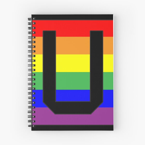 Item preview, Letter "U" LGBT Gay Pride Rainbow Flag font designed and sold by 65 MCMLXV.