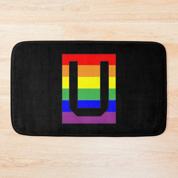 Item preview, Letter "U" LGBT Gay Pride Rainbow Flag font designed and sold by 65 MCMLXV.