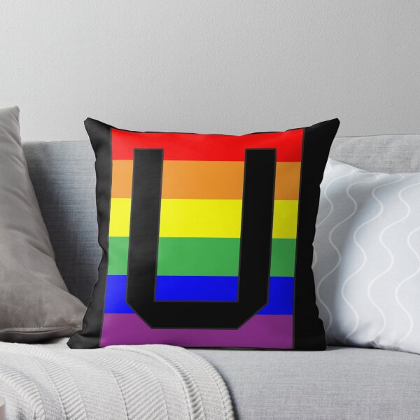 Item preview, Letter "U" LGBT Gay Pride Rainbow Flag font designed and sold by 65 MCMLXV.