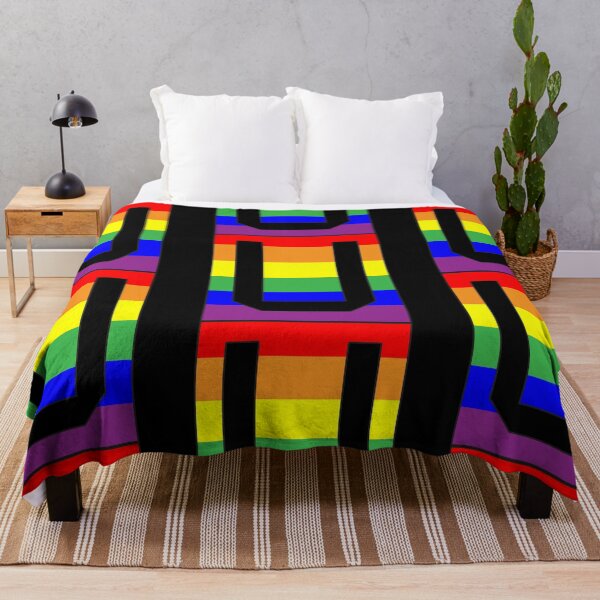Item preview, Letter "U" LGBT Gay Pride Rainbow Flag font designed and sold by 65 MCMLXV.